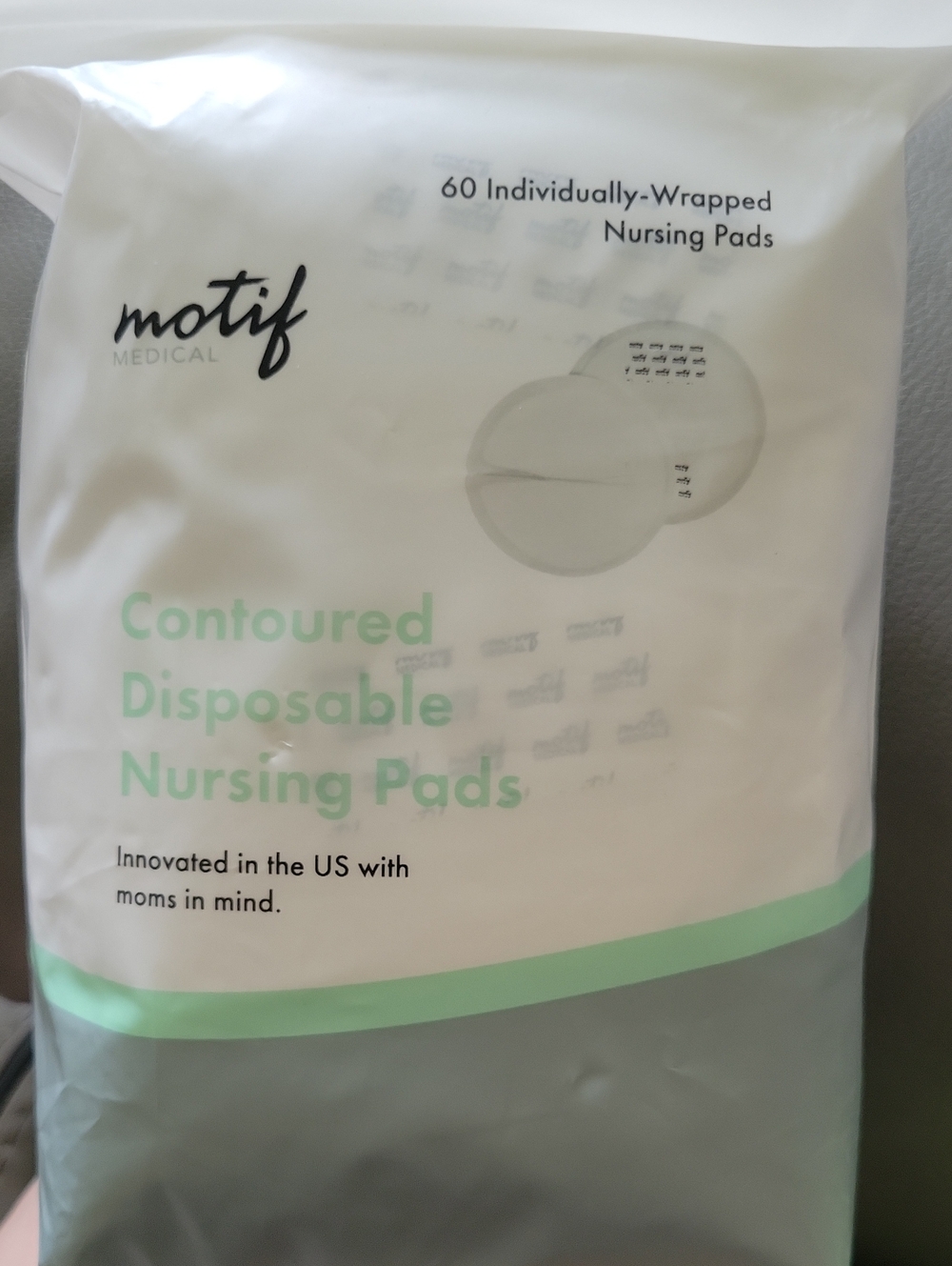 Contoured Disposable Nursing Pads